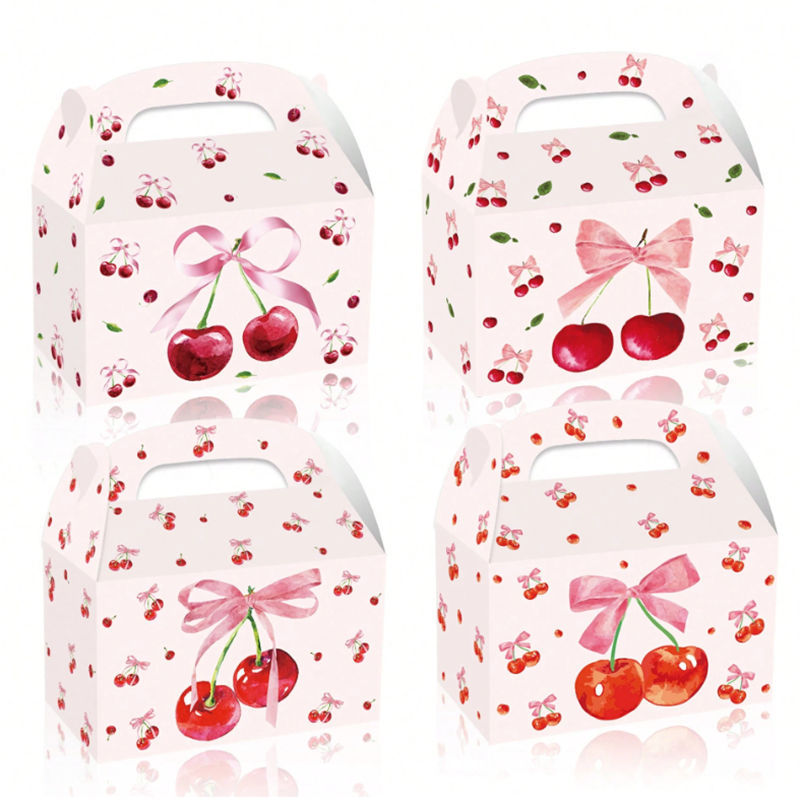 4/8pcs Cherry Birthday Gift Bo - Wedding Supply.Box 리뷰 및 가격