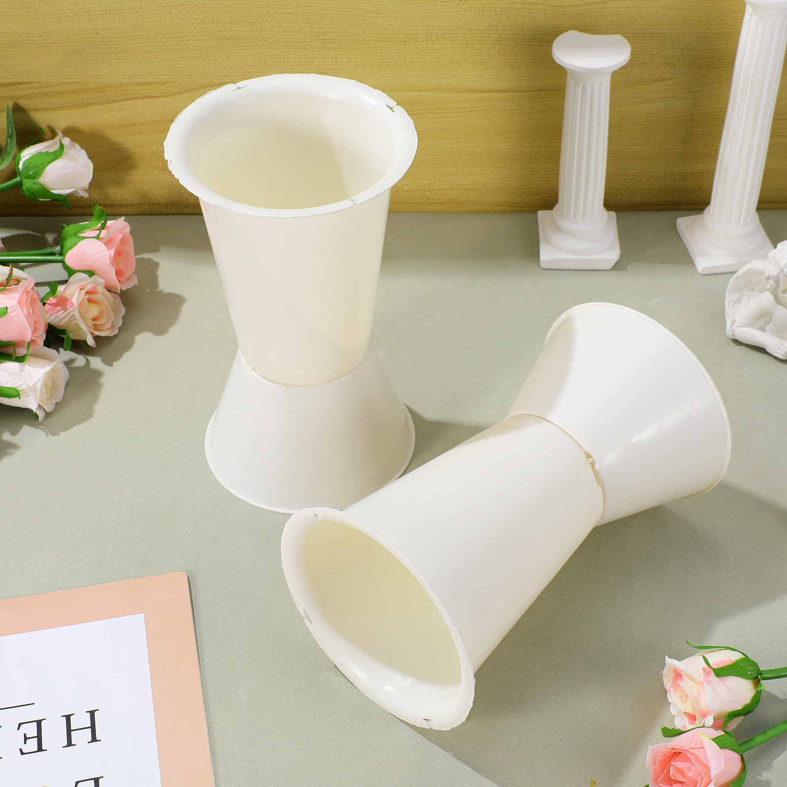 5Pcs Flower Bouquet Holder Pla - Wedding Support 리뷰 및 가격