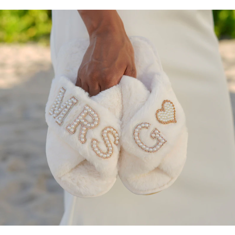 Mrs+a-z Letters Gold Pearl Let - Wedding Z 리뷰 및 가격