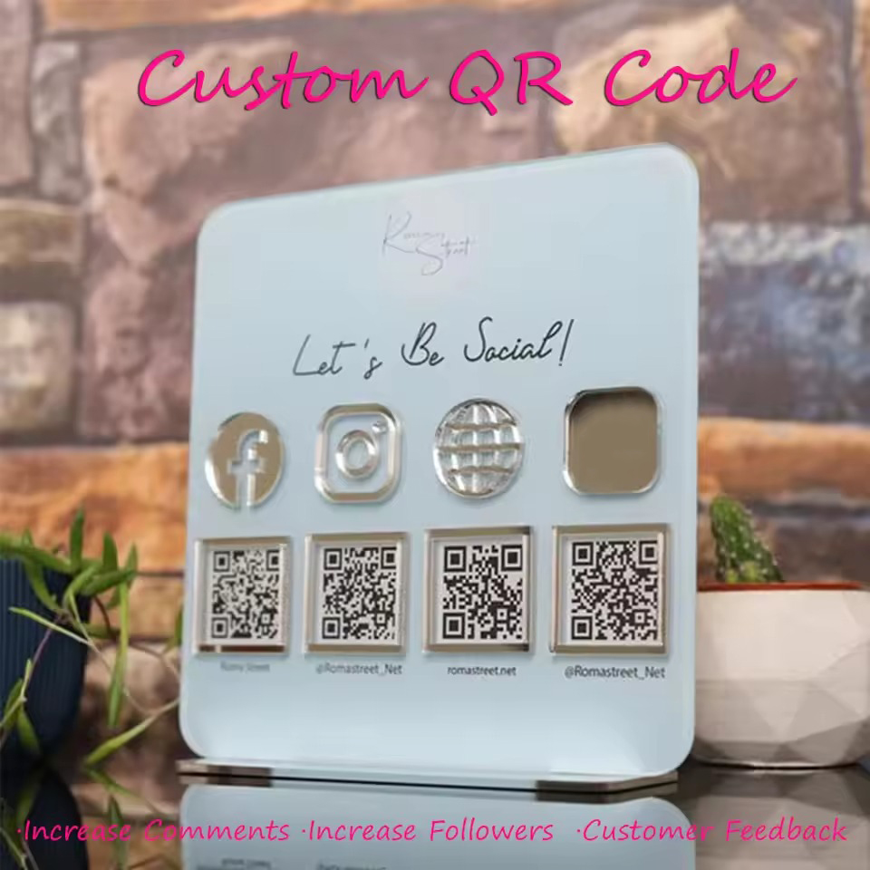 Personalized QR Code Acrylic S - Wedding Solution 리뷰 및 가격