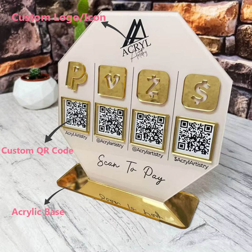 Personalized QR Code Acrylic S - Wedding Solution 리뷰 및 가격