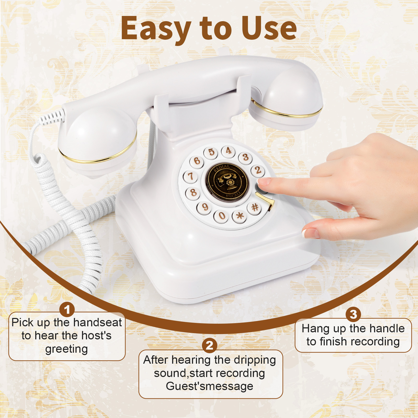 Audio message book phone weddi - Personalized Guest Book 리뷰 및 가격