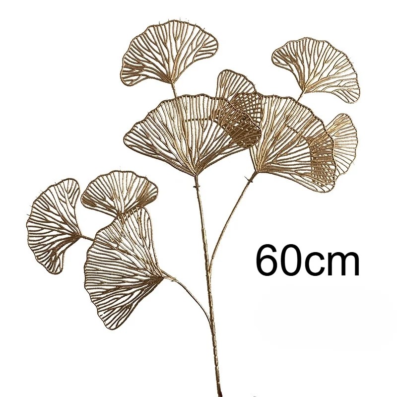 5PC Artificial Gold Ginkgo Euc - Wedding Arch Flower 리뷰 및 가격