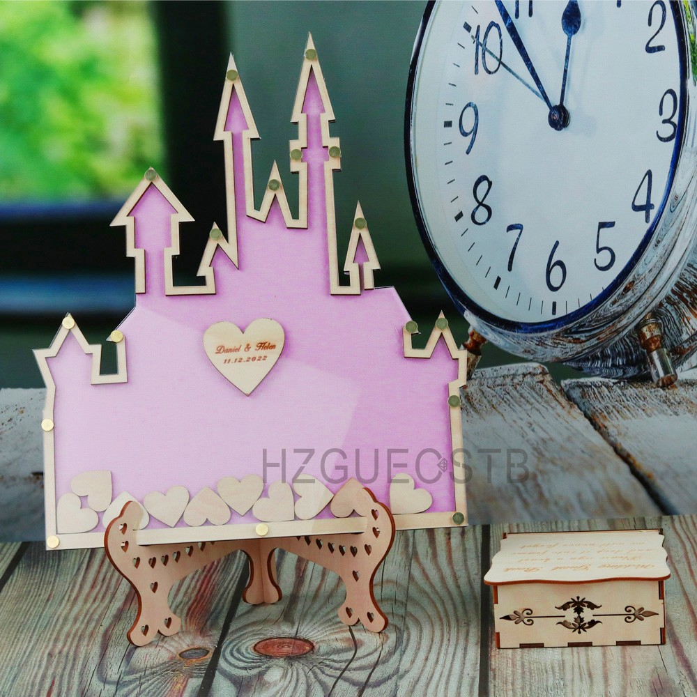 Personalized  Castle Guest Boo - Personalized Guest Book 리뷰 및 가격