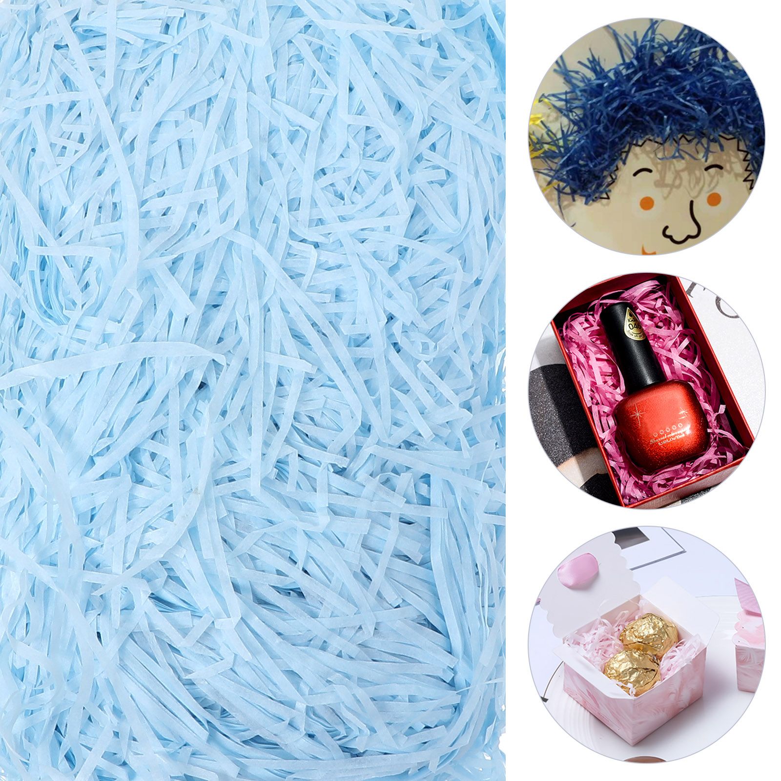 100g Raffia Shredded Paper Fil - Wedding Supply.Box 리뷰 및 가격