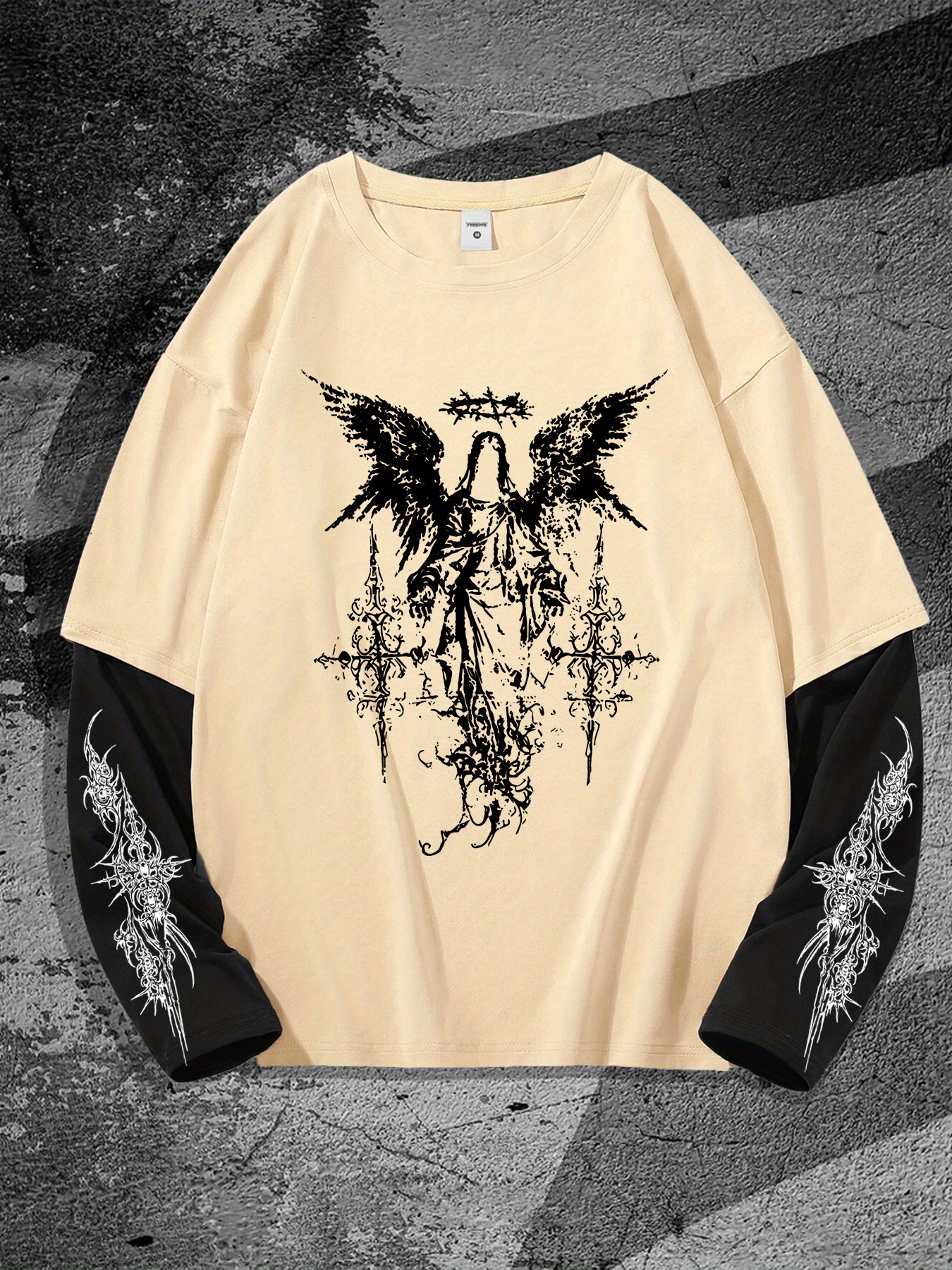New men's long-sleeved T-shirt - Wedding Yes 리뷰 및 가격