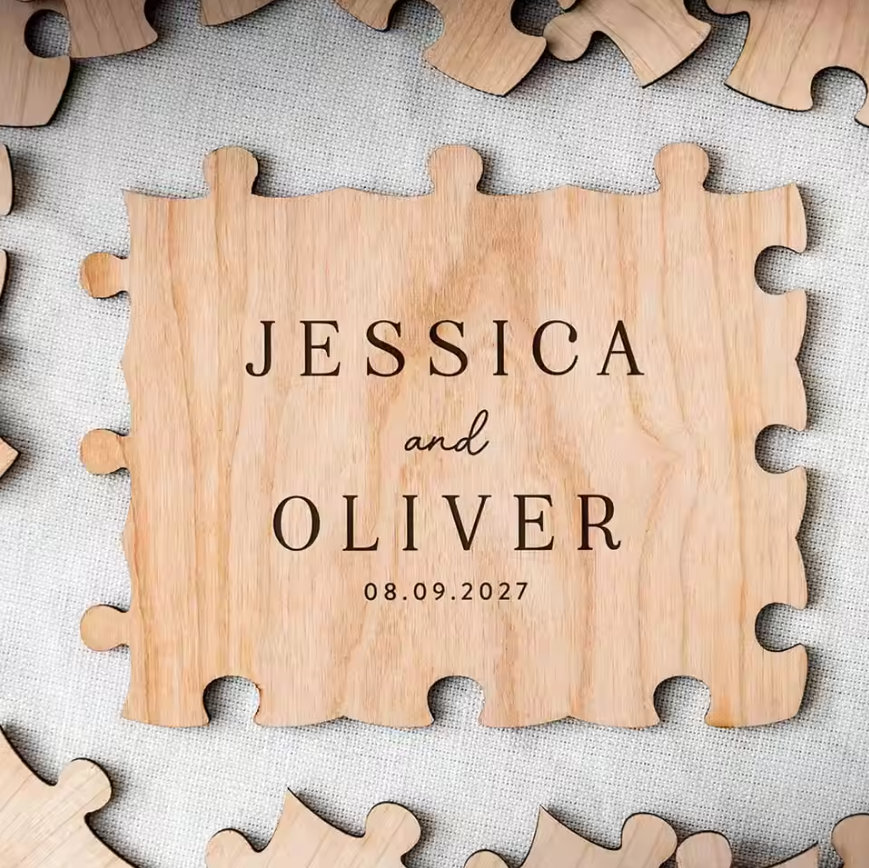 Rustic Wooden Personalized Wed - Personalized Guest Book 리뷰 및 가격