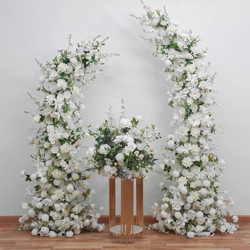 Trumpet Arch Artificial Flower - Wedding Arch Flower 리뷰 및 가격