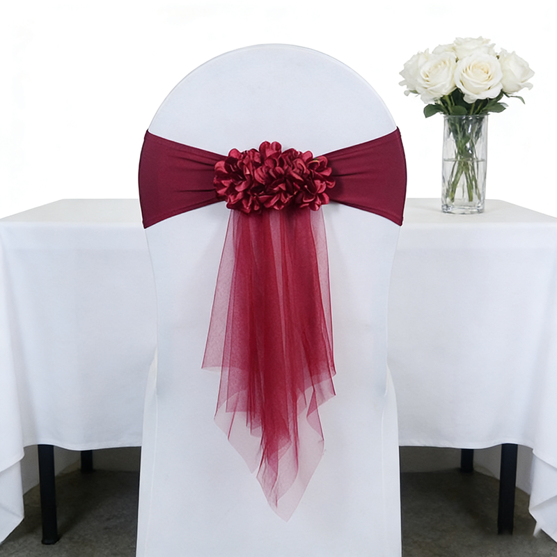 4/6/12/50/100 Pcs Chair Sashes - Chair Sash Organza 리뷰 및 가격