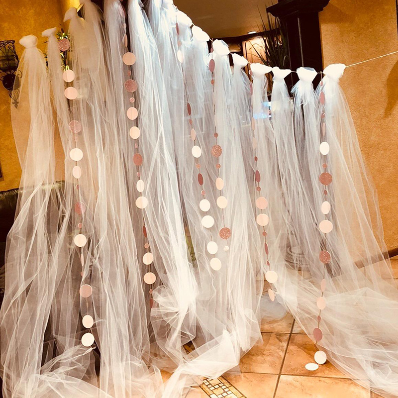 5meter/lot Sheer Crystal Organ - Chair Sash Organza 리뷰 및 가격
