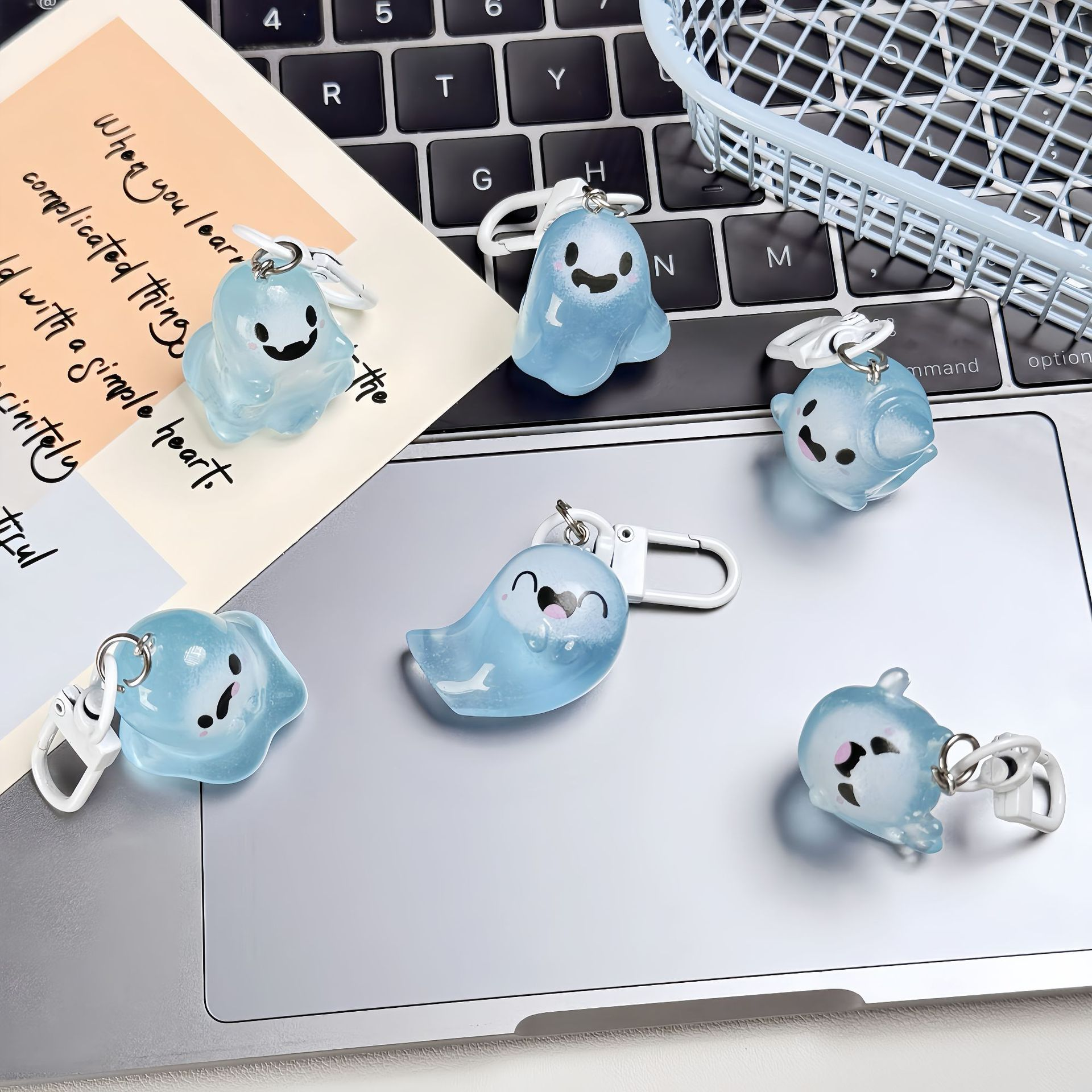 Halloween Jelly Ghost Keychain - Wedding Yes 리뷰 및 가격