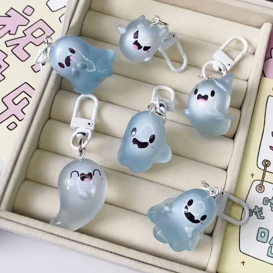 Halloween Jelly Ghost Keychain - Wedding Yes 리뷰 및 가격