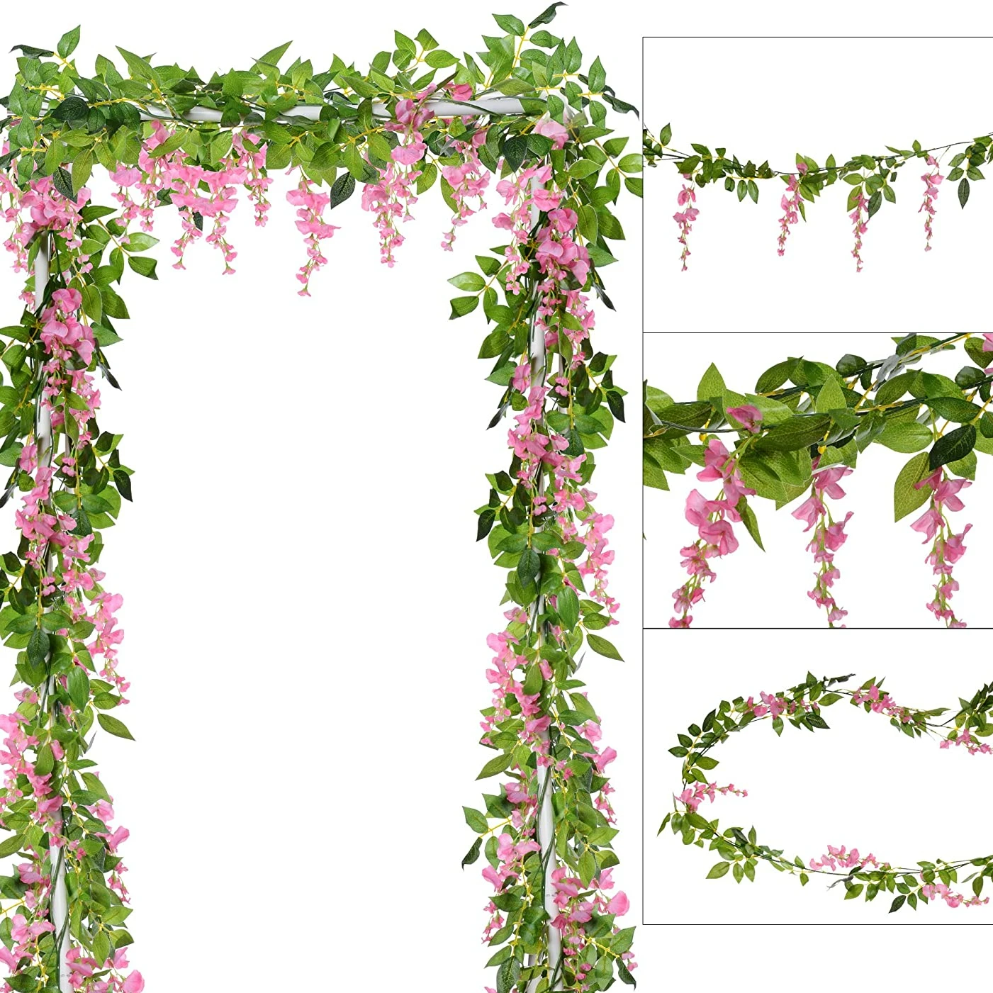 1.8M Artificial Flowers Silk A - Wedding Arch Flower 리뷰 및 가격